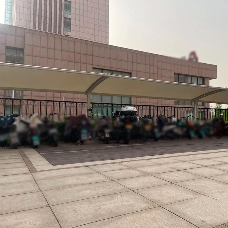 青冈县膜结构电动车棚