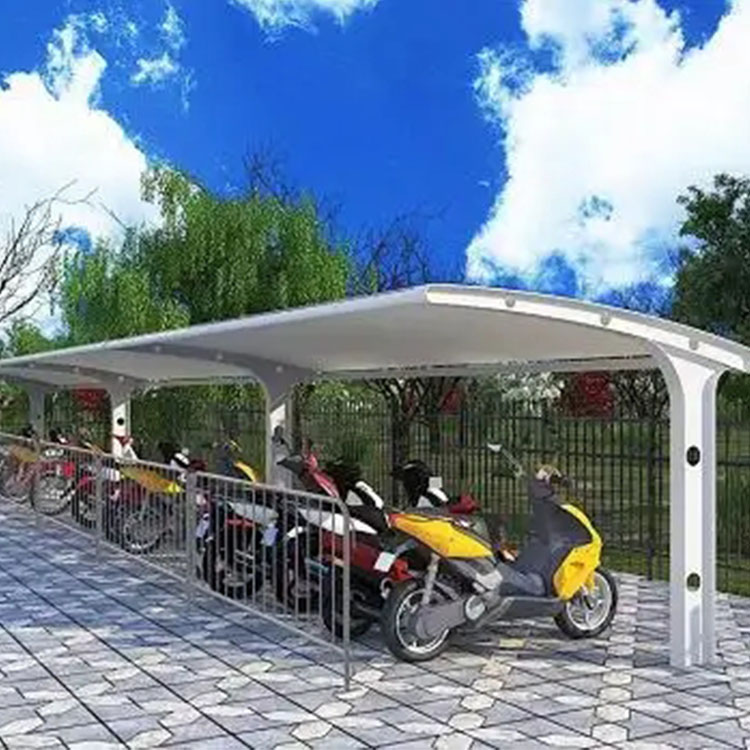 青冈县膜结构电动车棚