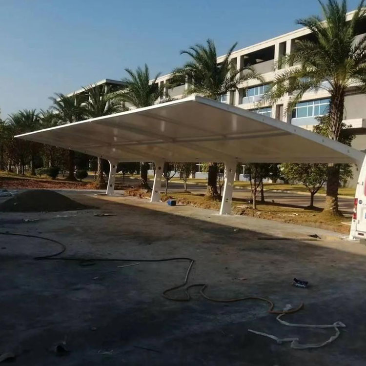 青冈县膜结构汽车棚