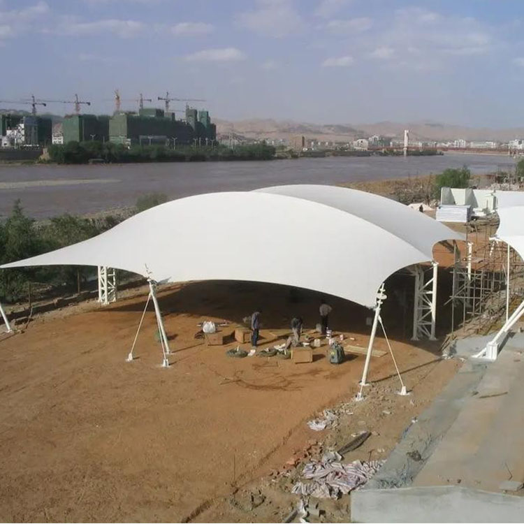 青冈县膜结构汽车棚